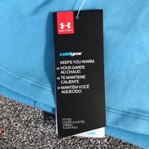Blue Under Armour Quarter Zip Fleece - Picture 3 of 3